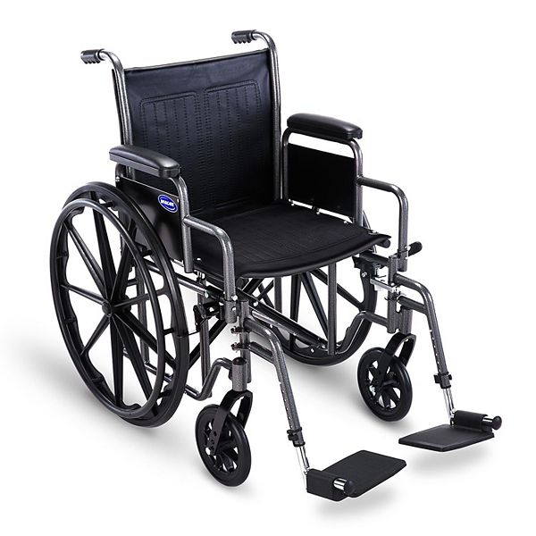 間のか楔　AMBIVALENCE Invacare Essentials EX1 Folding Manual Wheelchair w/ Swing‑away