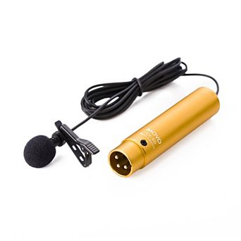 Movo LV-6 Omnidirectional XLR Lavalier Mic - Phantom Powered