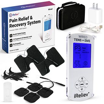 iReliev Pain Relief & Recovery System TENS + EMS