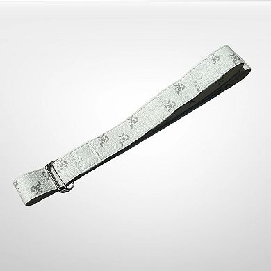 I AM Leather Monogram Yoga Strap