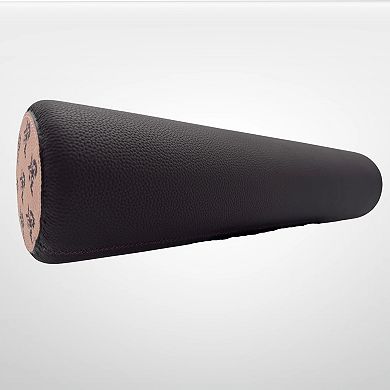 I AM Leather-Wrapped Cork Stretching and Massage Roller