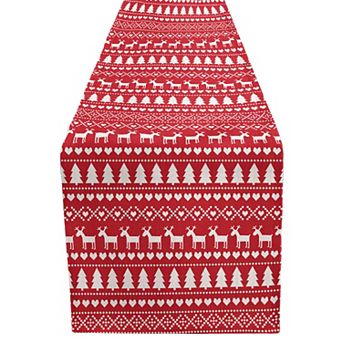 Christmas and Holiday Colorful Table Runners, Great for Festive Decorating