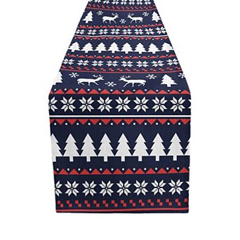 Christmas and Holiday Table Runners - Colorful and Festive, Great for Dining Table Décor