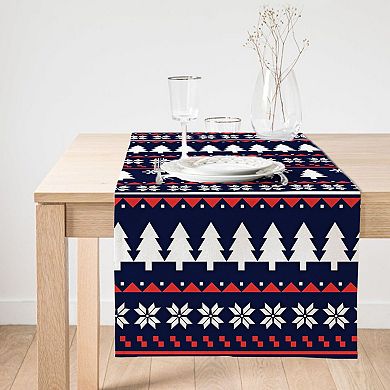 Christmas and Holiday Table Runners - Colorful and Festive, Great for Dining Table Décor