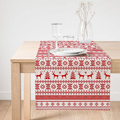 Christmas and Holiday Table Runners - Colorful and Festive, Great for Holiday Decorating