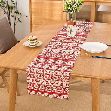 Christmas and Holiday Table Runners - Colorful and Festive, Great for Holiday Decorating
