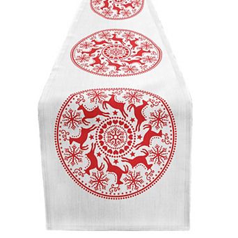 Christmas Table Runners - Colorful and Festive, Great for Holiday Decorating