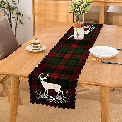 Christmas Colorful Table Runners, Great for Festive Decorating