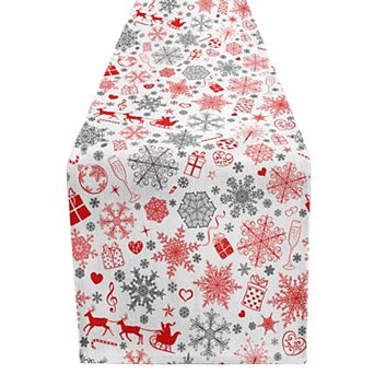 Christmas and Holiday Table Runners - Colorful and Festive, Great for Holiday Decoration