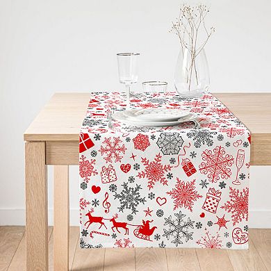 Christmas and Holiday Table Runners - Colorful and Festive, Great for Holiday Decoration
