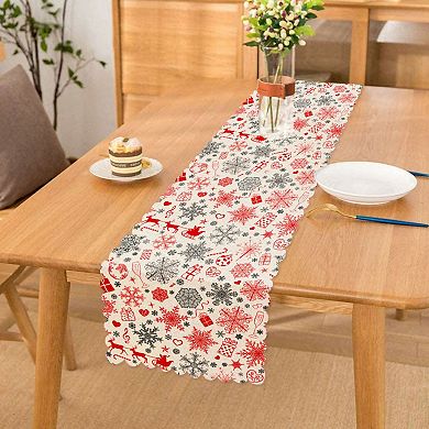 Christmas and Holiday Table Runners - Colorful and Festive, Great for Holiday Decoration