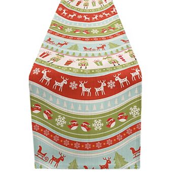 Christmas and Holiday Table Runners - Colorful and Festive, Perfect for Dining Table Décor