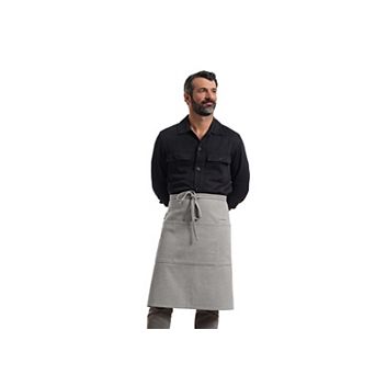 Bistro Apron with Pockets - Heavy Twill