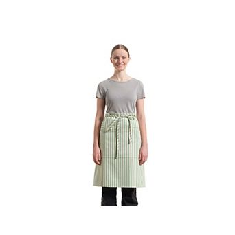 Bistro Apron with Pockets - Striped