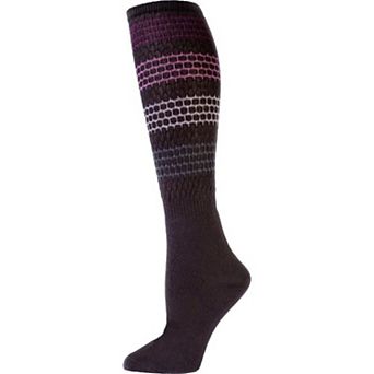 Women's Slouch or Knee High 1 Pair Pack Cotton Socks, Perfect Comfortable Socks