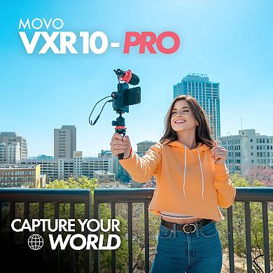 Movo VXR10-PRO Supercardioid Shotgun Microphone for Cameras and Smartphones