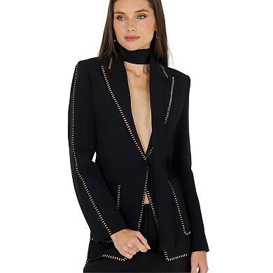 Pamela Blazer with Belt