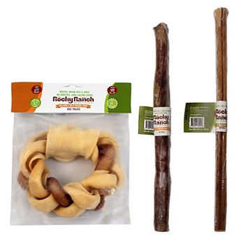 Rocky Ranch Dogs Treats Hard Chewer Bundle Pack