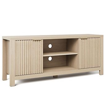 59" Mid Century TV Stand for TVs Up to 65", Storage Cabinets & Shelves