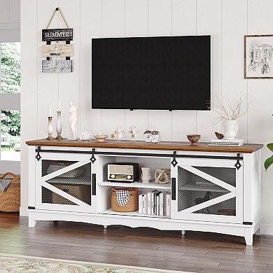 65" Modern TV Stand Entertainment Center for Living Room