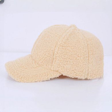 Women's Warm Baseball Cap for Winter Outdoor Activities