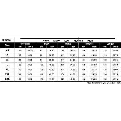 Women Long Sleeve Pullover Hoodie Dress Stripe Pocket Slim Sweatshirt Casual Maxi Dress