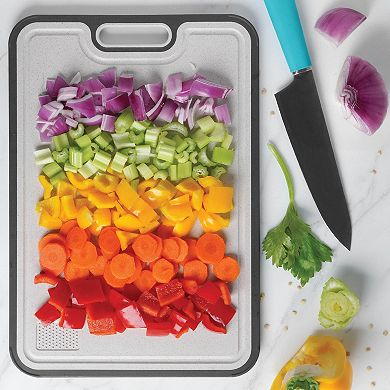 Double Side Titanium Cutting Boards for Kitchen 16”×11” by Baker's Secret