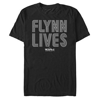 Men's Disney's Tron Flynn Lives Graphic Tee