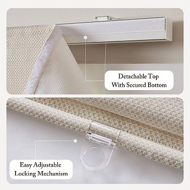 Madison Park Galen Matte Room Darkening Cordless Roman Shade