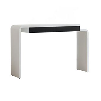 Kings Brand Furniture Yuma Wooden Rounded Silhouette Console Table