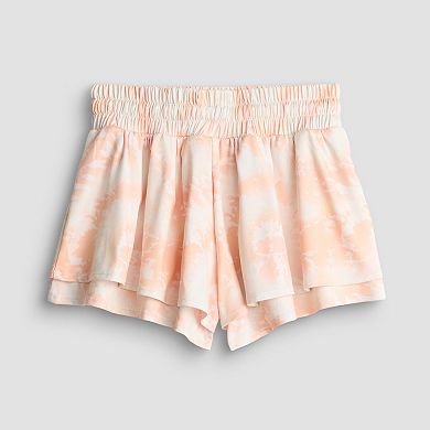 Girls 4-8 Grayson Threads Kids The Label Flutter Tie Dye Shorts