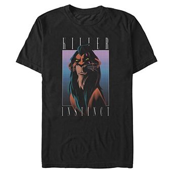 Men's Disney's The Lion King Scar Killer Instinct Graphic Tee