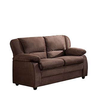 Kings Brand Furniture Abanda Leather Loveseat
