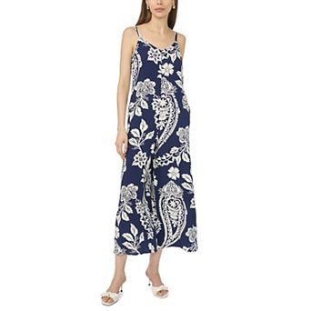 Women's MSK Sleeveless Tie Waist Jumpsuit