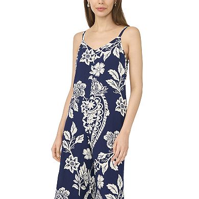 Women's MSK Sleeveless Tie Waist Jumpsuit