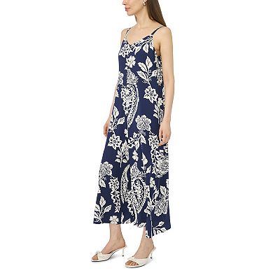 Women's MSK Sleeveless Tie Waist Jumpsuit