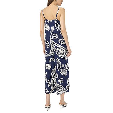 Women's MSK Sleeveless Tie Waist Jumpsuit
