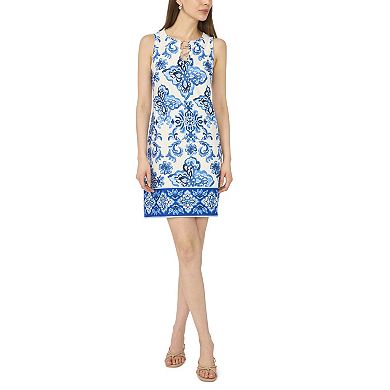 Women's MSK Sleeveless Three Ring Dress