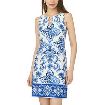 Women's MSK Sleeveless Three Ring Dress