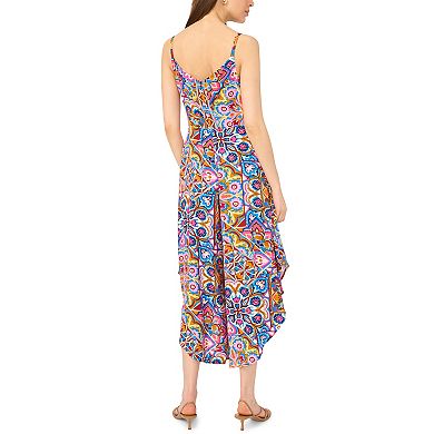 Women's MSK Genie Leg Tie Front Challis Jumpsuit