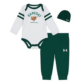 Baby Boy Under Armour 2 pc Gameday Bodysuit & Pants Set