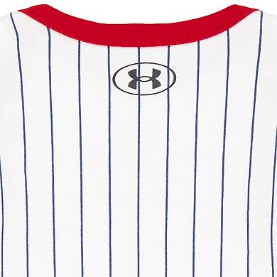 Baby Boy Under Armour 2-Piece Long Sleeve Baseball Bodysuit & Pants Set