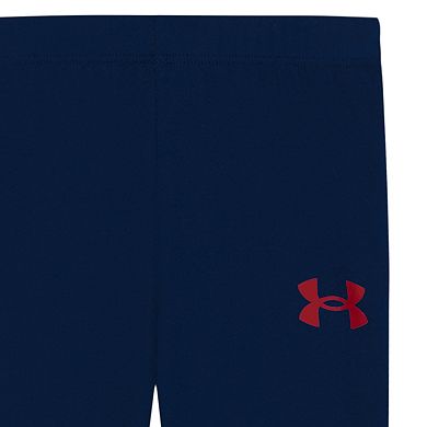 Baby Boy Under Armour 2-Piece Long Sleeve Baseball Bodysuit & Pants Set
