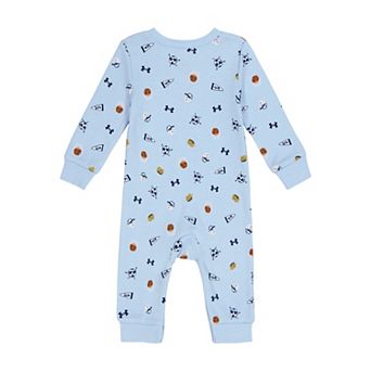 Baby Boy Under Armour Sporty Onesie Coverall Set