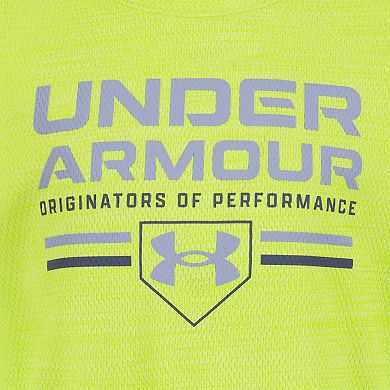 Toddler Boy Under Armour UA Twist Mesh Logo Long Sleeve Top