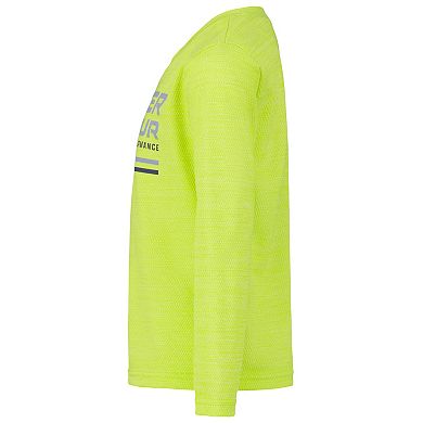 Toddler Boy Under Armour UA Twist Mesh Logo Long Sleeve Top