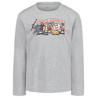 Toddler Boy Under Armour UA Parade Long Sleeve Graphic Tee