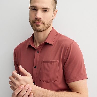 Men's FLX Knit Button Down Shirt