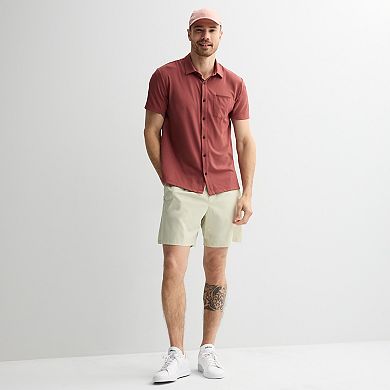 Men's FLX Knit Button Down Shirt