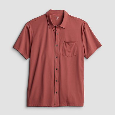 Men's FLX Knit Button Down Shirt